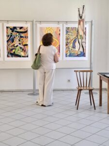 Ausstellung Bogenklänge Gabriele Fastus 2026 in Fußgönheim