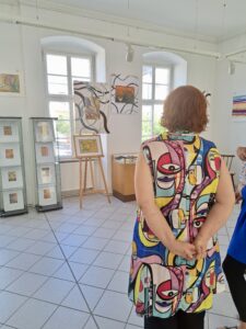 Ausstellung Bogenklänge Gabriele Fastus 2026 in Fußgönheim