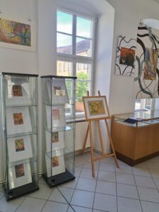Ausstellung Bogenklänge Gabriele Fastus 2026 in Fußgönheim