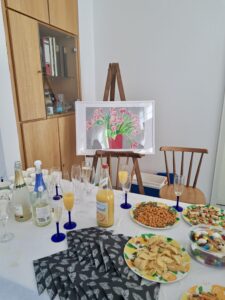 Ausstellung Bogenklänge Gabriele Fastus 2026 in Fußgönheim